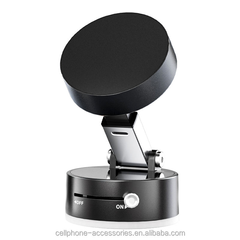 Vacuum Suction Magnetic Phone Stand Folding