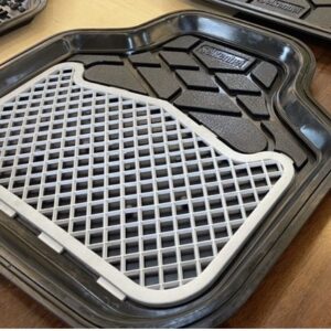 Premium Universal Waterproof PVC Rear Insert Car Mats Set Carpet Front Floor Mat Vehicle Accessories